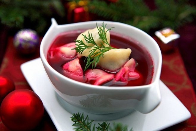 thực đơn cho bữa tiệc Noel